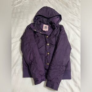 Juicy Couture hooded puffer jacket